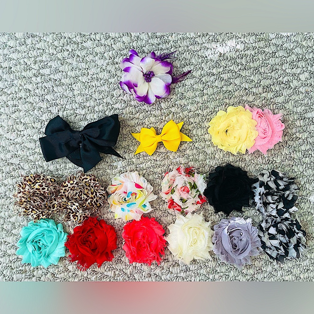Homemade hair accessories